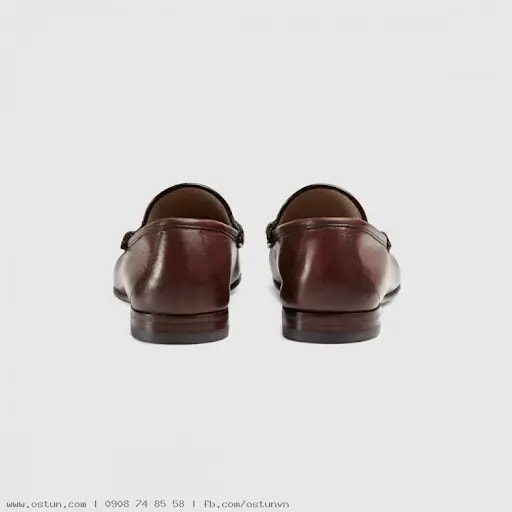 Giày Gucci Horsebit Leather Loafers 307929-BLM00-2140 — ảnh 5