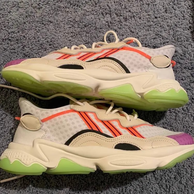 Giày Adidas Ozweego 'Signal Green Purple' FX3814 — ảnh 2