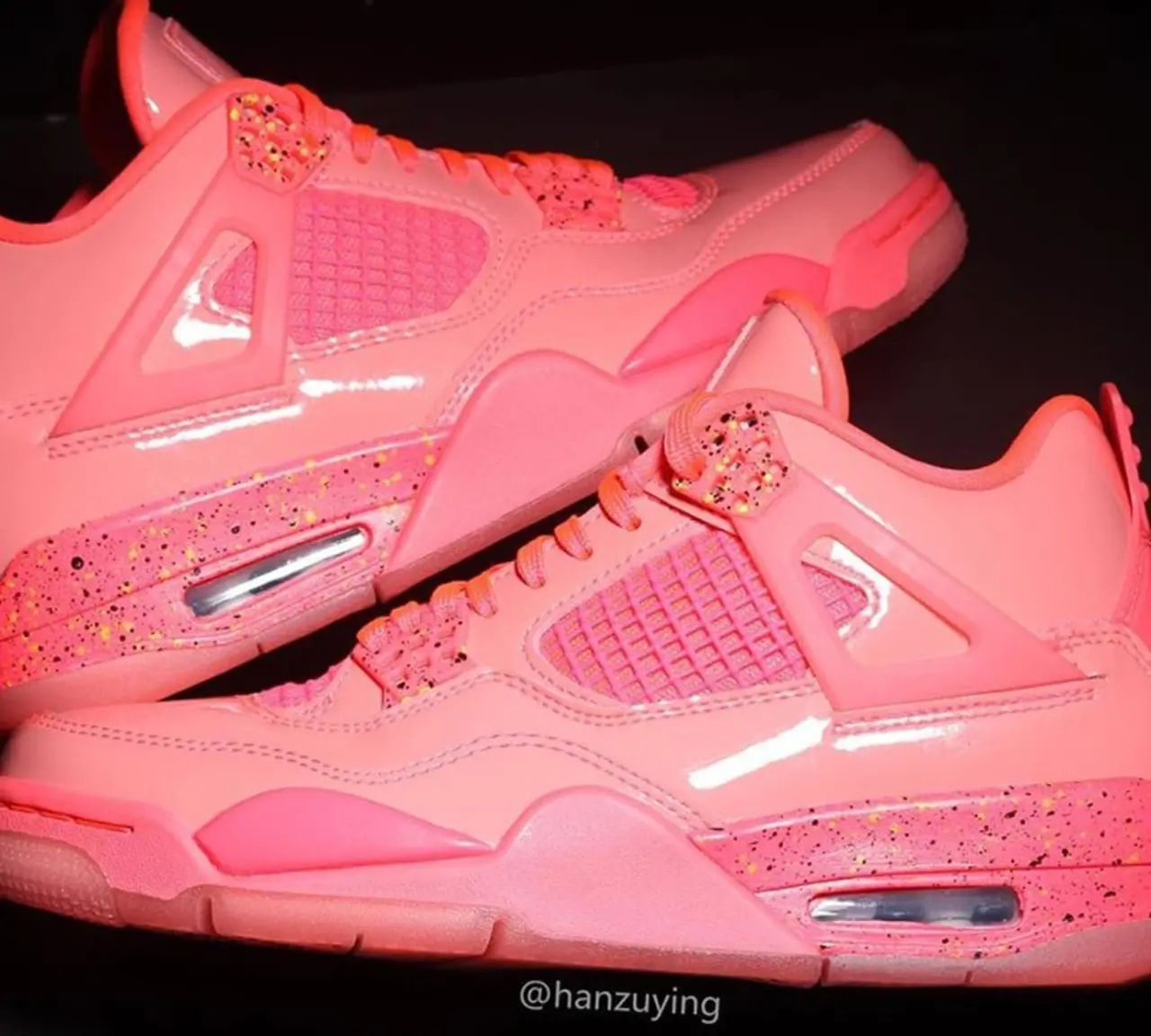 Giày Nike Wmns Air Jordan 4 Retro NRG 'Hot Punch' AQ9128-600 — ảnh 3