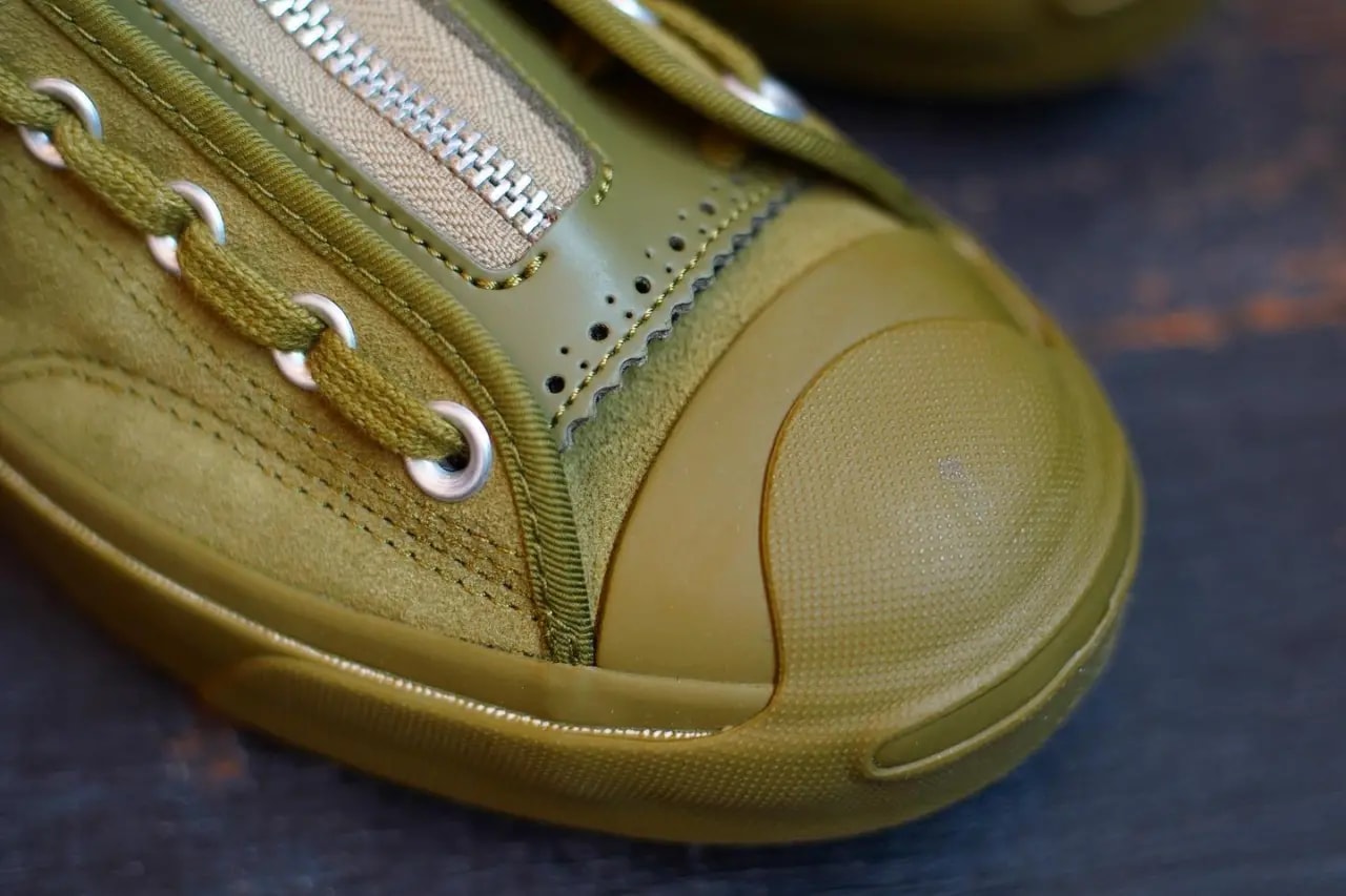 Giày Converse Jack Purcell Zip 'Gold' 168702C — ảnh 4