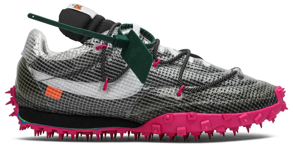Giày Nike Off-White x Wmns Waffle Racer 'Fuchsia' CD8180-001 — kich-thuoc: 39