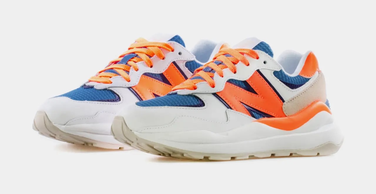 Giày New Balance Wmns 5740 'White Orange Stellar Blue' W5740SD — ảnh 3