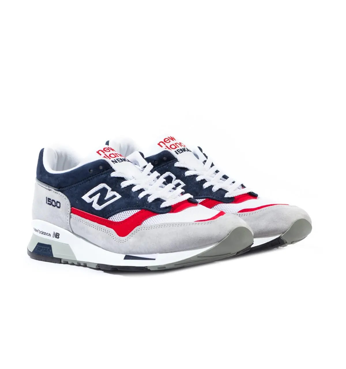 Giày New Balance 1500 Made in England 'Grey Navy Red' M1500GWR — ảnh 2