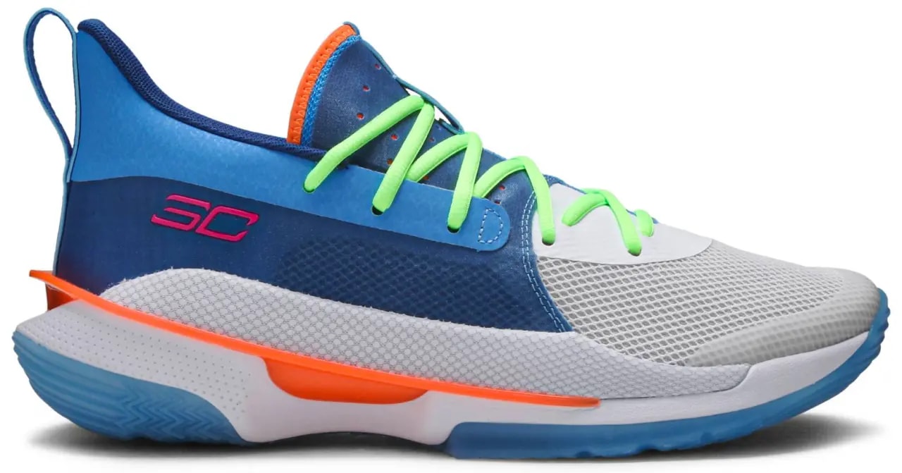 Giày Under Armour Curry 7 'Super Soaker' 3021258-404 — kich-thuoc: 40.5