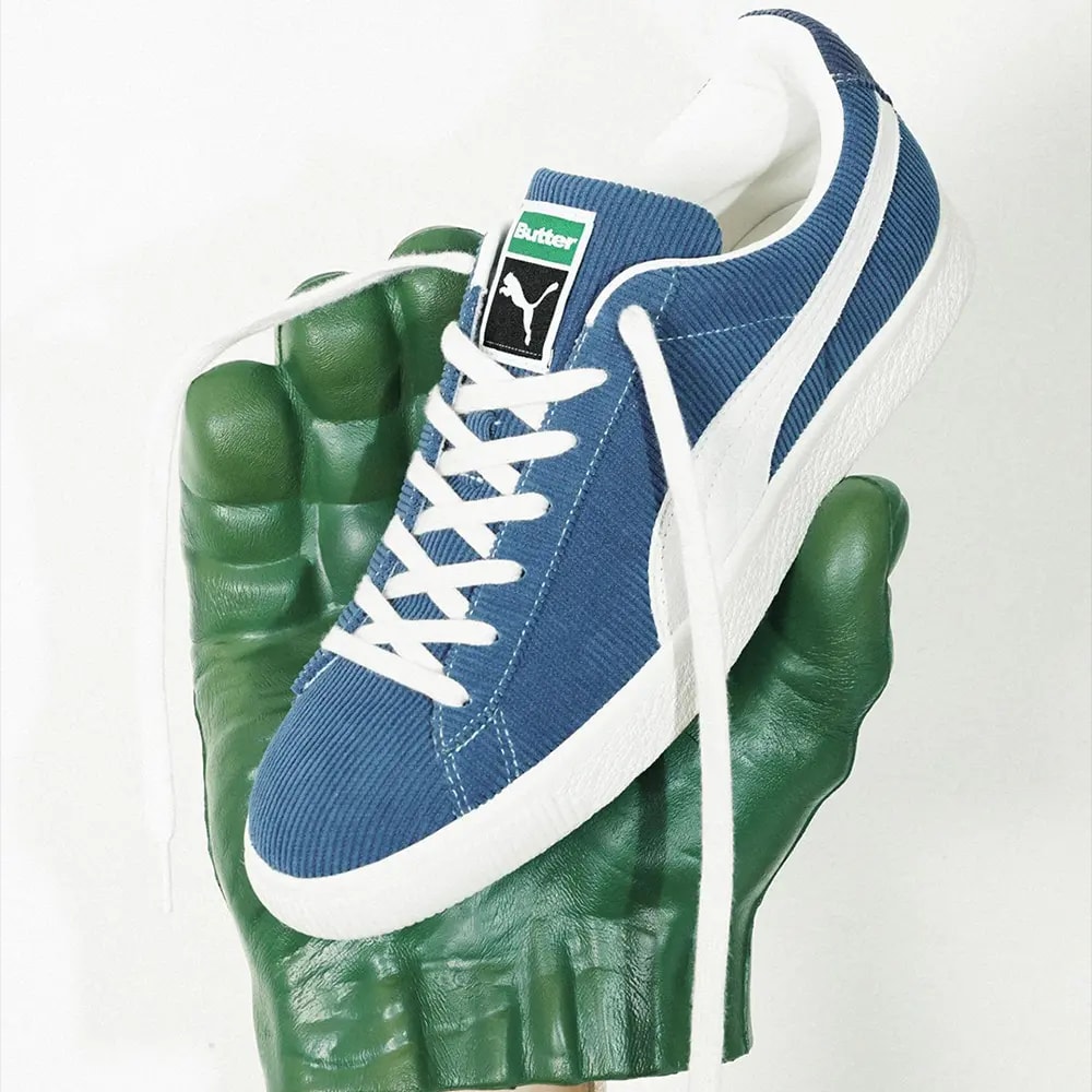 Giày Puma Butter Goods x Basket Vintage 'Dark Denim' 381099-01 — ảnh 2