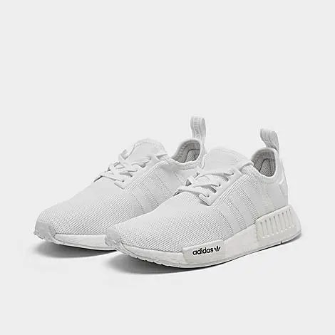 Giày Adidas NMD_R1 J 'Triple White' FW0432 — ảnh 4