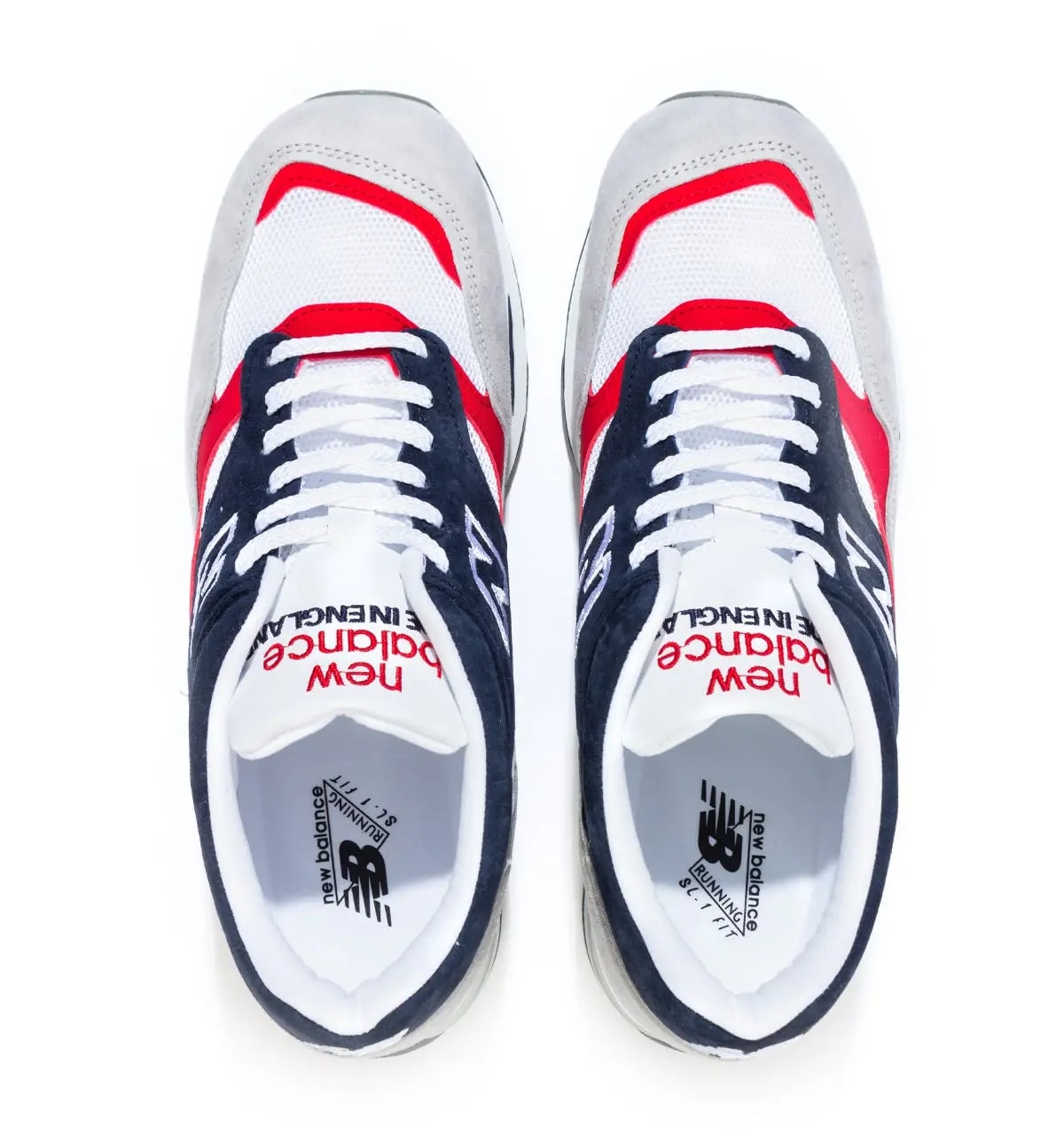 Giày New Balance 1500 Made in England 'Grey Navy Red' M1500GWR — ảnh 5