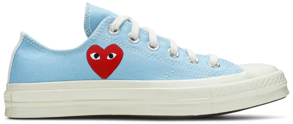 Giày Converse Comme des Garçons PLAY x Chuck 70 Low 'Bright Blue' 168303C — tieu-de: 36-5