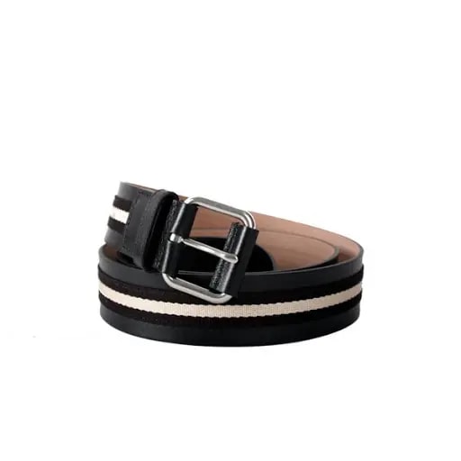 Thắt Lưng Men's Belt 'Black' TIANIS 40-710-100 — ảnh 2