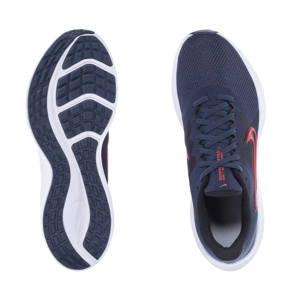 Giày Nike Downshifter 11 'Thunder Blue Chile Red' CW3411-400 — ảnh 4