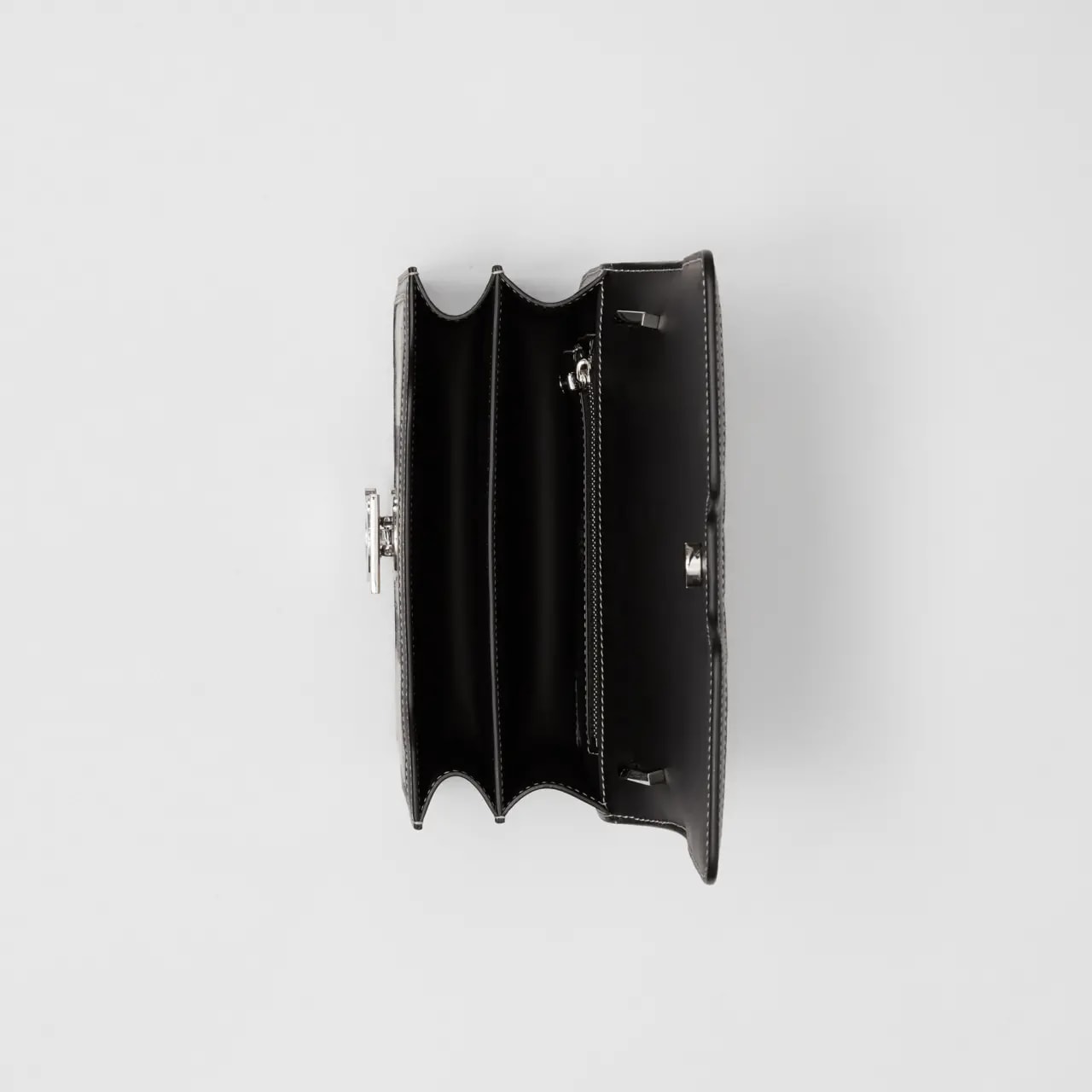 Túi Burberry Small Check Canvas and Leather TB Bag 'Butter Beige Black' — ảnh 5