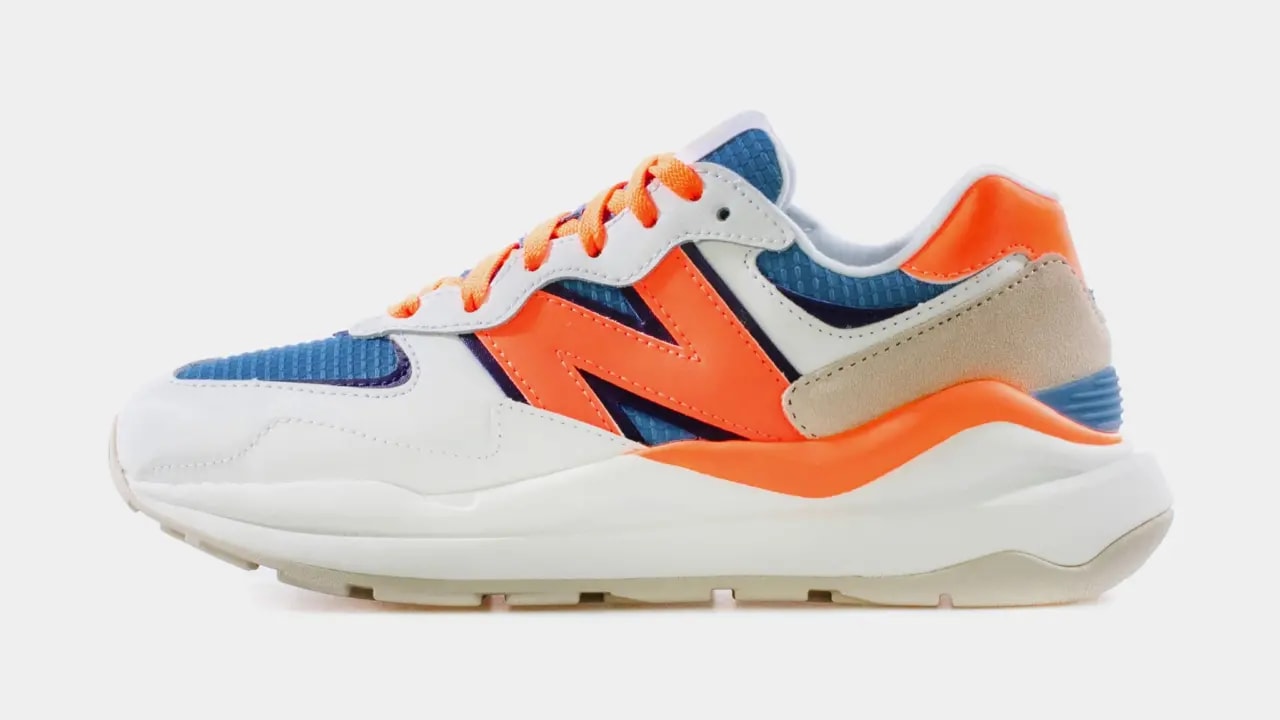 Giày New Balance Wmns 5740 'White Orange Stellar Blue' W5740SD — ảnh 5
