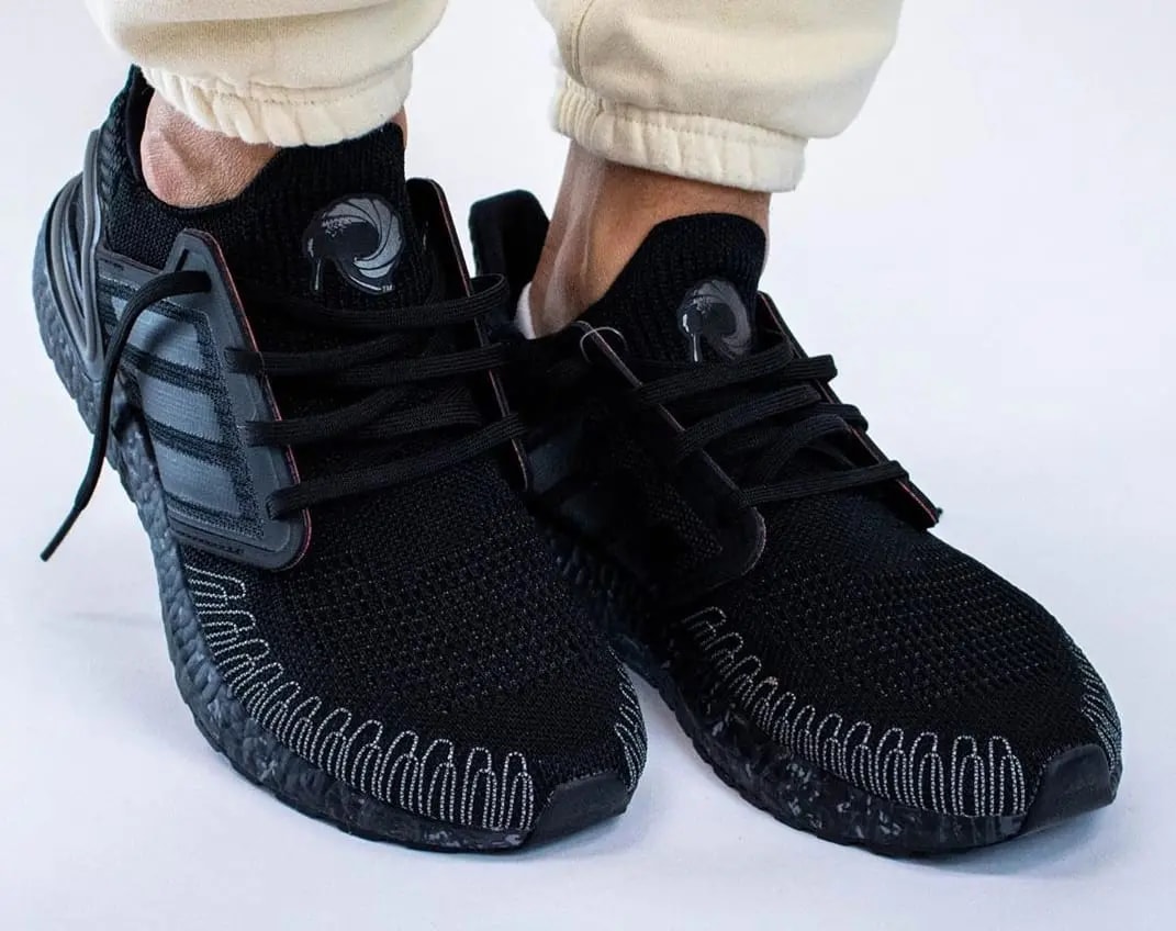 Giày Adidas James Bond x UltraBoost 20 'No Time To Die Core Black' FY0646 — ảnh 3
