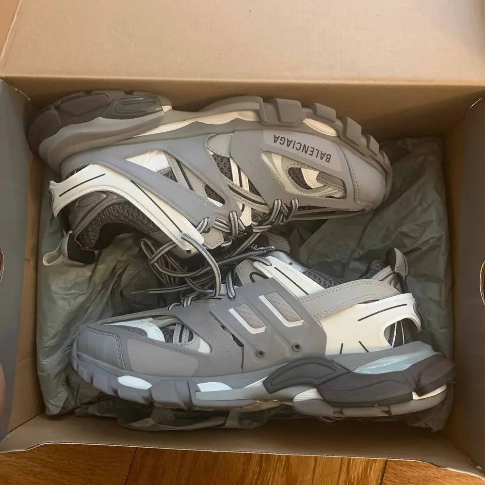 Giày Balenciaga Wmns Track Trainer 'Grey' 542436-W1GB7-1214 — ảnh 2