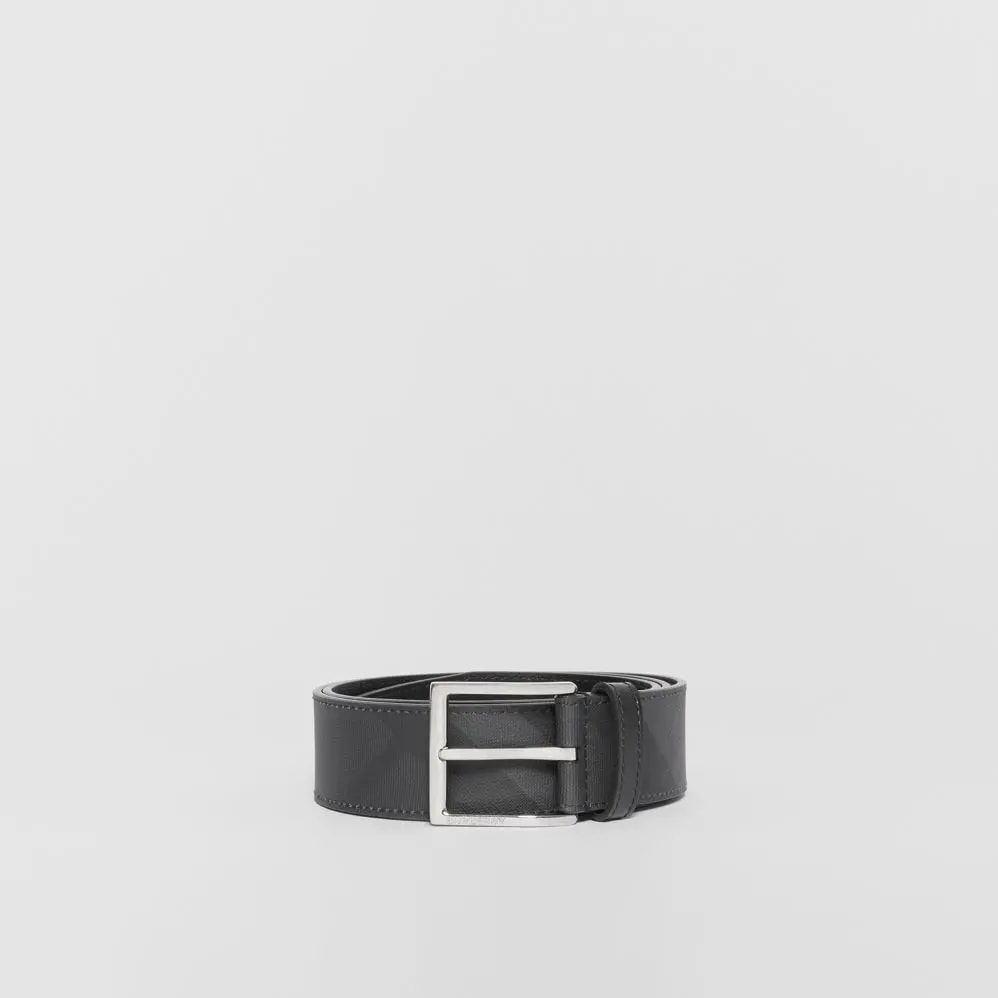 Thắt Lưng Burberry London Check Leather Belt 'Dark Charcoal' p80155781 — ảnh 4