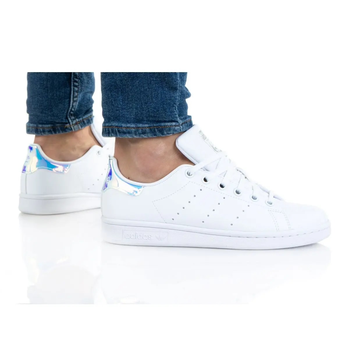 Giày Adidas Stansmith Primegreen J 'Hologram' FX7521 — ảnh 4