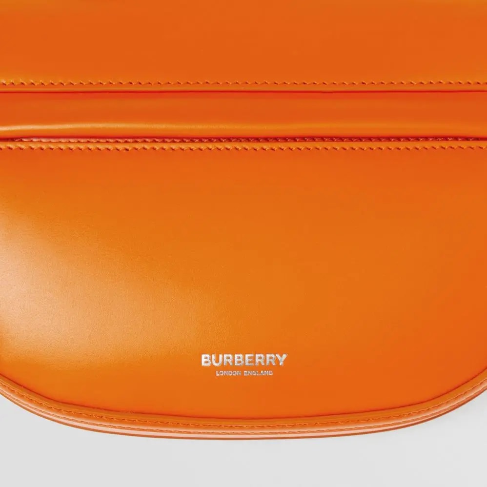 Túi Burberry Mini Leather Zip Olympia Bag 'Orange' P80522301 — ảnh 2