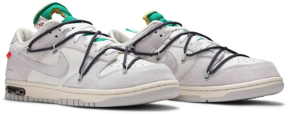 Giày Nike Off-White x Dunk Low 'Lot 20 Of 50' DJ0950-115 — ảnh 5