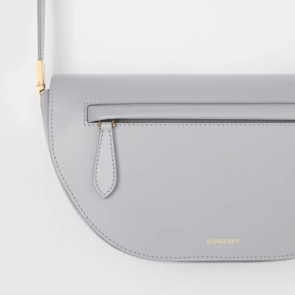 Túi Burberry Small Leather Olympia Bag 'Heather Melange' — ảnh 2
