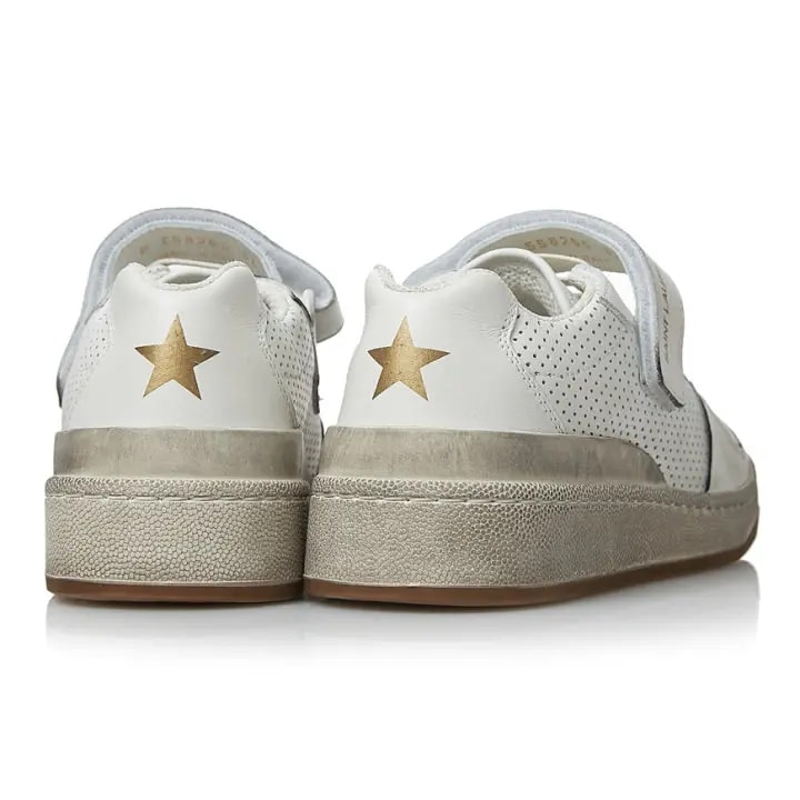 Giày Saint Laurent Pedro SL24 Leather Velcro Sneakers 558255 04L10 9030 — ảnh 4