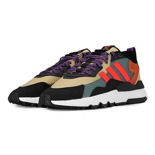 Giày Adidas Nite Jogger 'Core White Orange' FZ3664 — ảnh 3