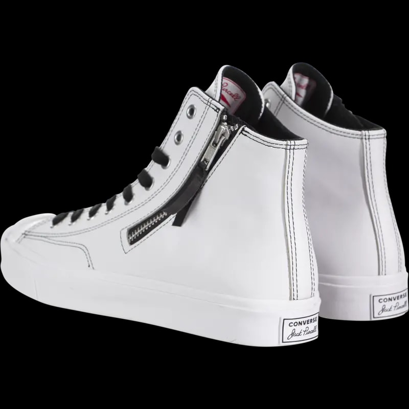 Giày Converse Jack Purcell Zip High 'Metallic' 167329C — ảnh 3
