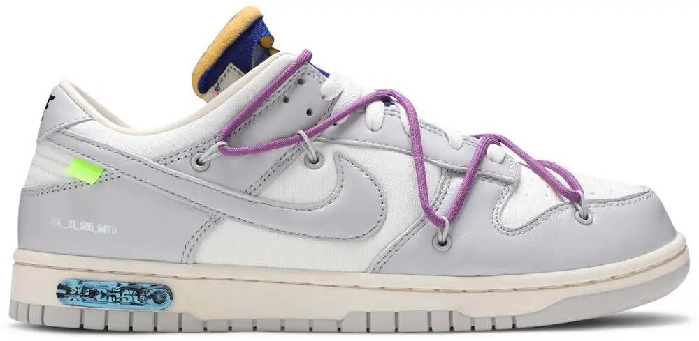 Giày Nike Off-White x Dunk Low 'Lot 48 Of 50' DM1602-107 — kich-thuoc: 42