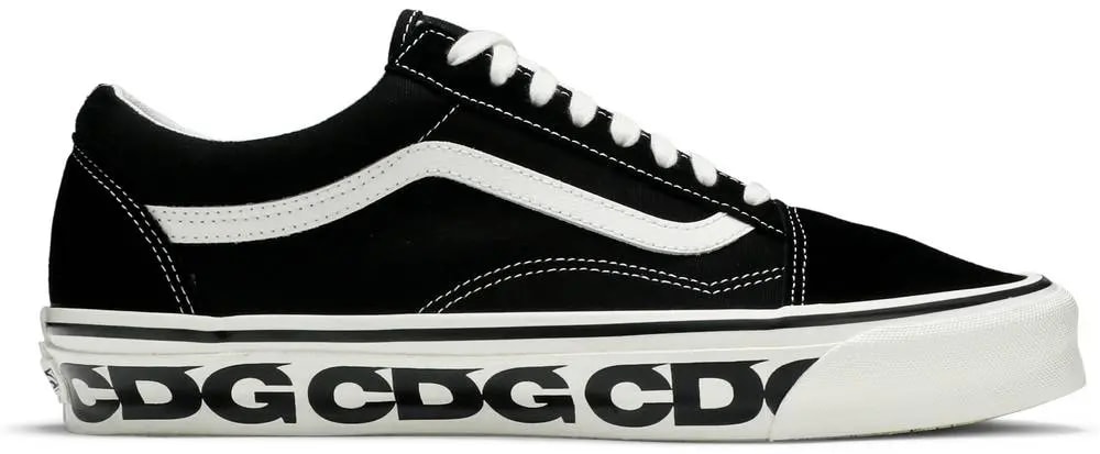 Giày Vans Comme des Garçons x OG Old Skool LX 'Sidewall' VN0A4P3X60E — kich-thuoc: 38