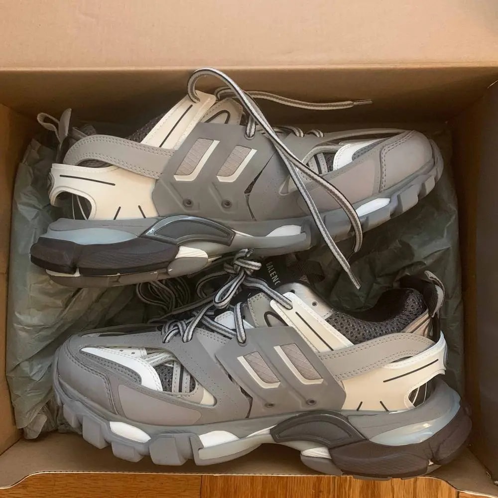 Giày Balenciaga Wmns Track Trainer 'Grey' 542436-W1GB7-1214 — ảnh 3
