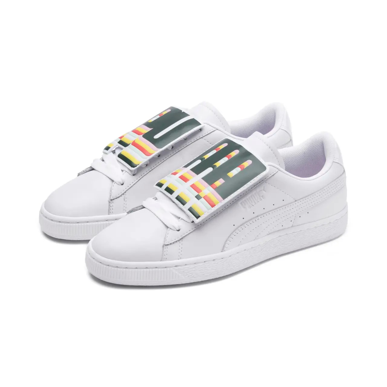 Giày Puma Wmns Basket Badge 'White' 369183-01 — ảnh 2