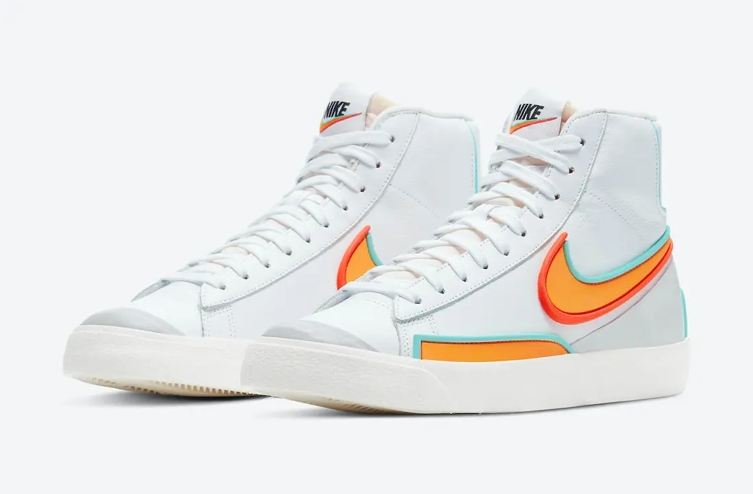 Giày Nike Wmns Blazer Mid '77 'Inifinite Kumquat' DC1746-100 — ảnh 5