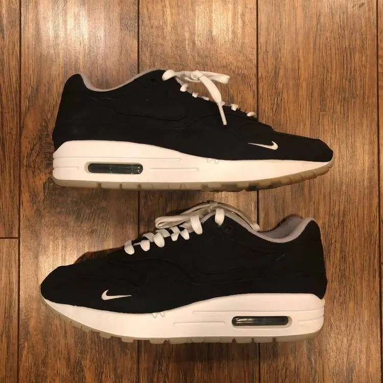 Giày Nike Dover Street Market x NikeLab Air Max 1 'Black' AH8051-001 — ảnh 3