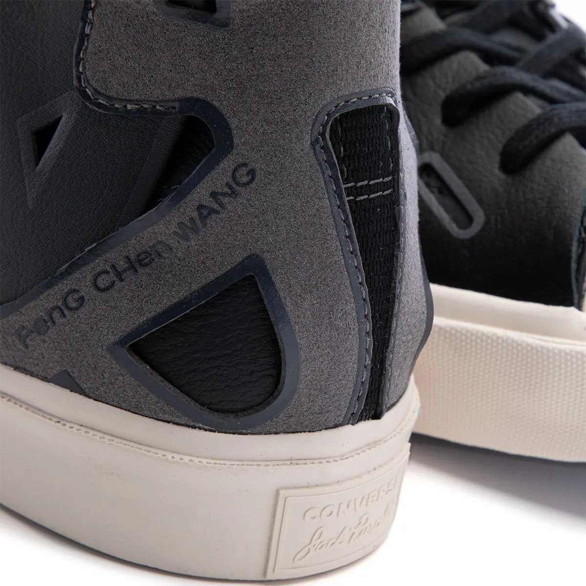 Giày Converse Feng Chen Wang x Jack Purcell Mid 'Black' 169008C — ảnh 5