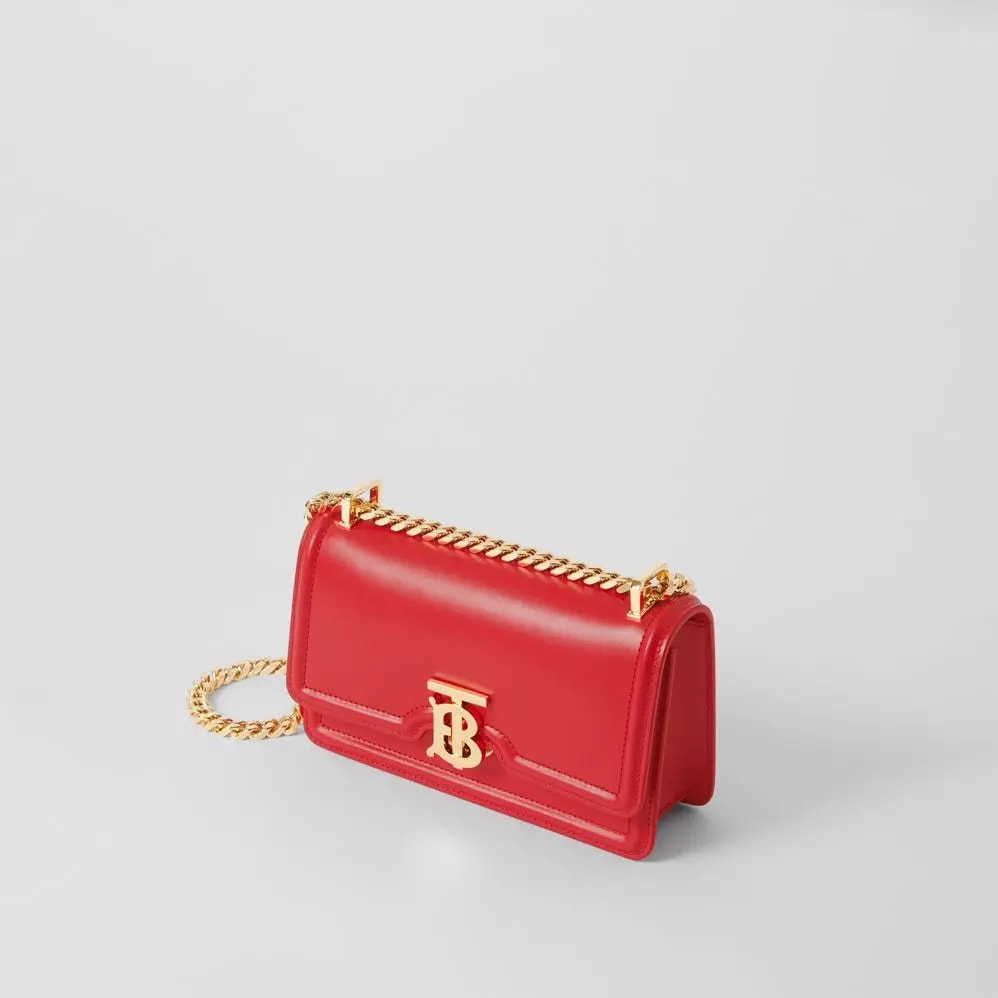 Túi Burberry Mini Leather Chain TB Bag 'Bright Red' — ảnh 4