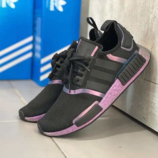 Giày Adidas NMD_R1 'Eggplant' FV8732 — ảnh 4