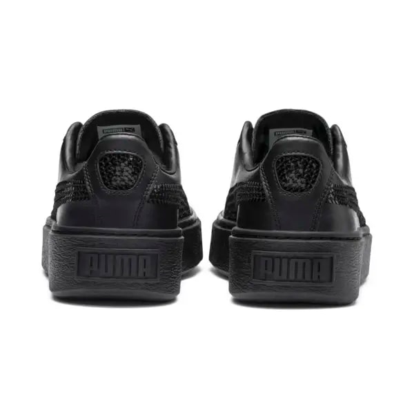Giày Puma Basket Platform 'Black' 367237-01 — ảnh 4
