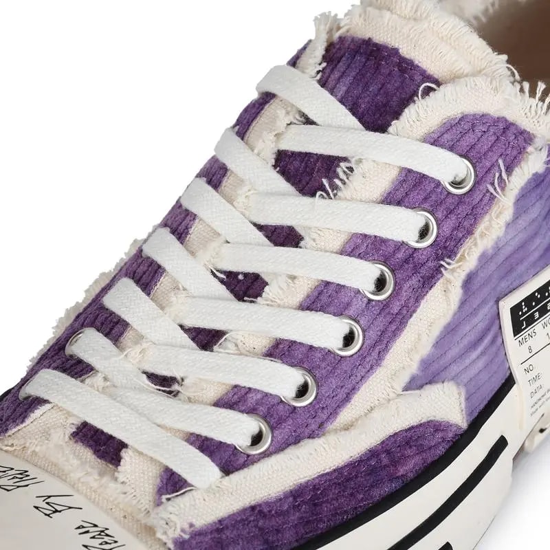 Giày XVESSEL G.O.P. Lows Corduroy Purple Tie-dye S21X15P — ảnh 3