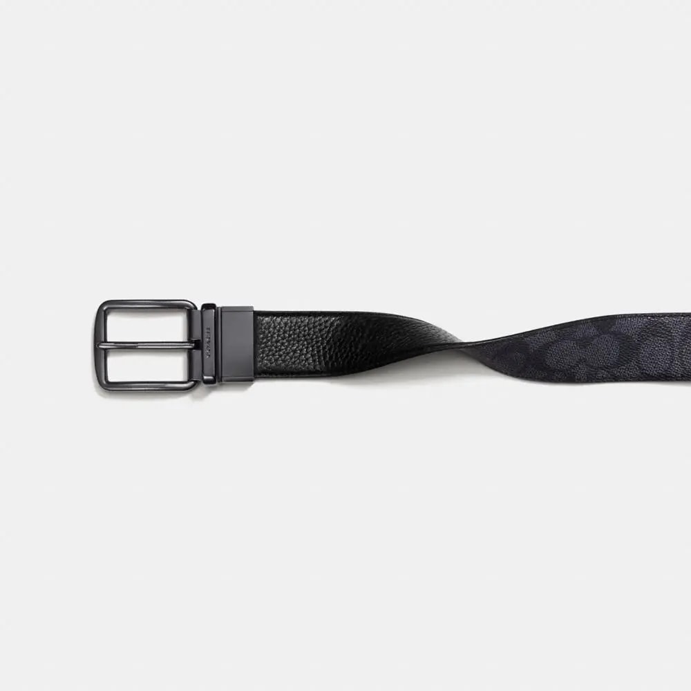 Thắt Lưng Coach Wide Harness Cut to Sized 64077 CQ BK — ảnh 3