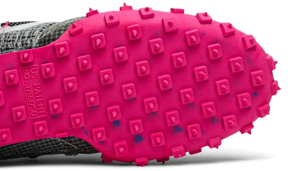 Giày Nike Off-White x Wmns Waffle Racer 'Fuchsia' CD8180-001 — ảnh 3