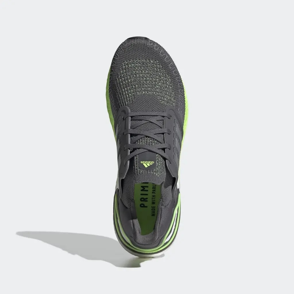 Giày Adidas UltraBoost 20 'Grey Signal Green' FV8317 — ảnh 4