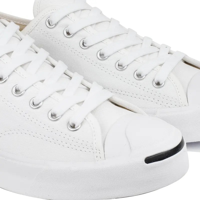 Giày Converse Jack Purcell Mid 'Seasonal Color Twill White' 167805C — ảnh 3