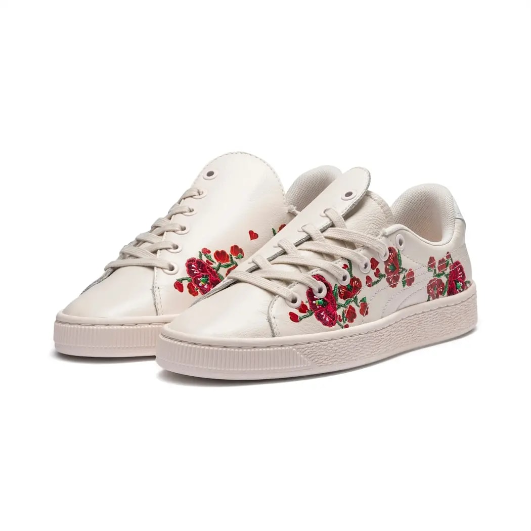 Giày Puma Sue Tsai x Wmns Basket 'Cherry Bombs Powder Puff' 369387-01 — ảnh 3