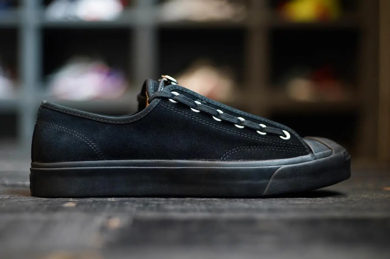Giày Converse Jack Purcell Zip 'Black' 168703C — ảnh 5