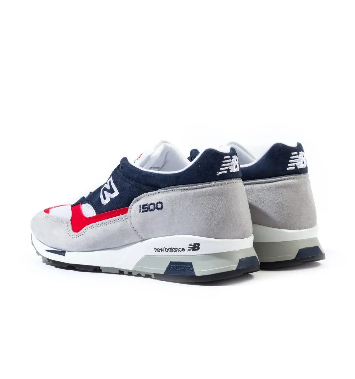 Giày New Balance 1500 Made in England 'Grey Navy Red' M1500GWR — ảnh 3