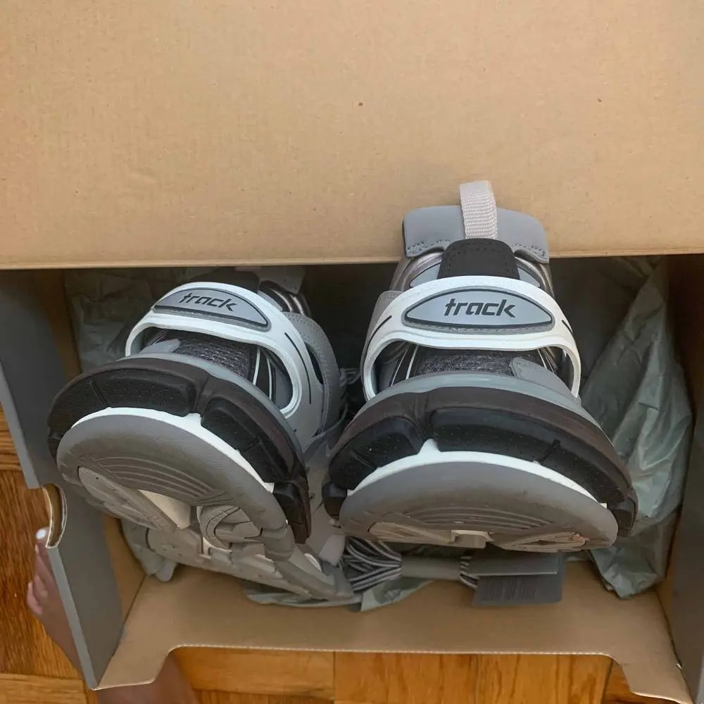 Giày Balenciaga Wmns Track Trainer 'Grey' 542436-W1GB7-1214 — ảnh 5