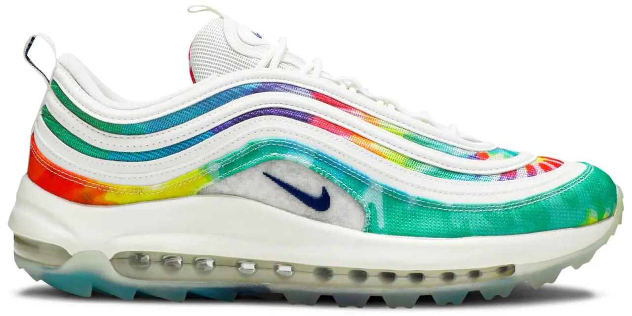 Giày Golf Nike Air Max 97 Golf NRG 'Tie Dye' CK1219-100 — kich-thuoc: 37.5