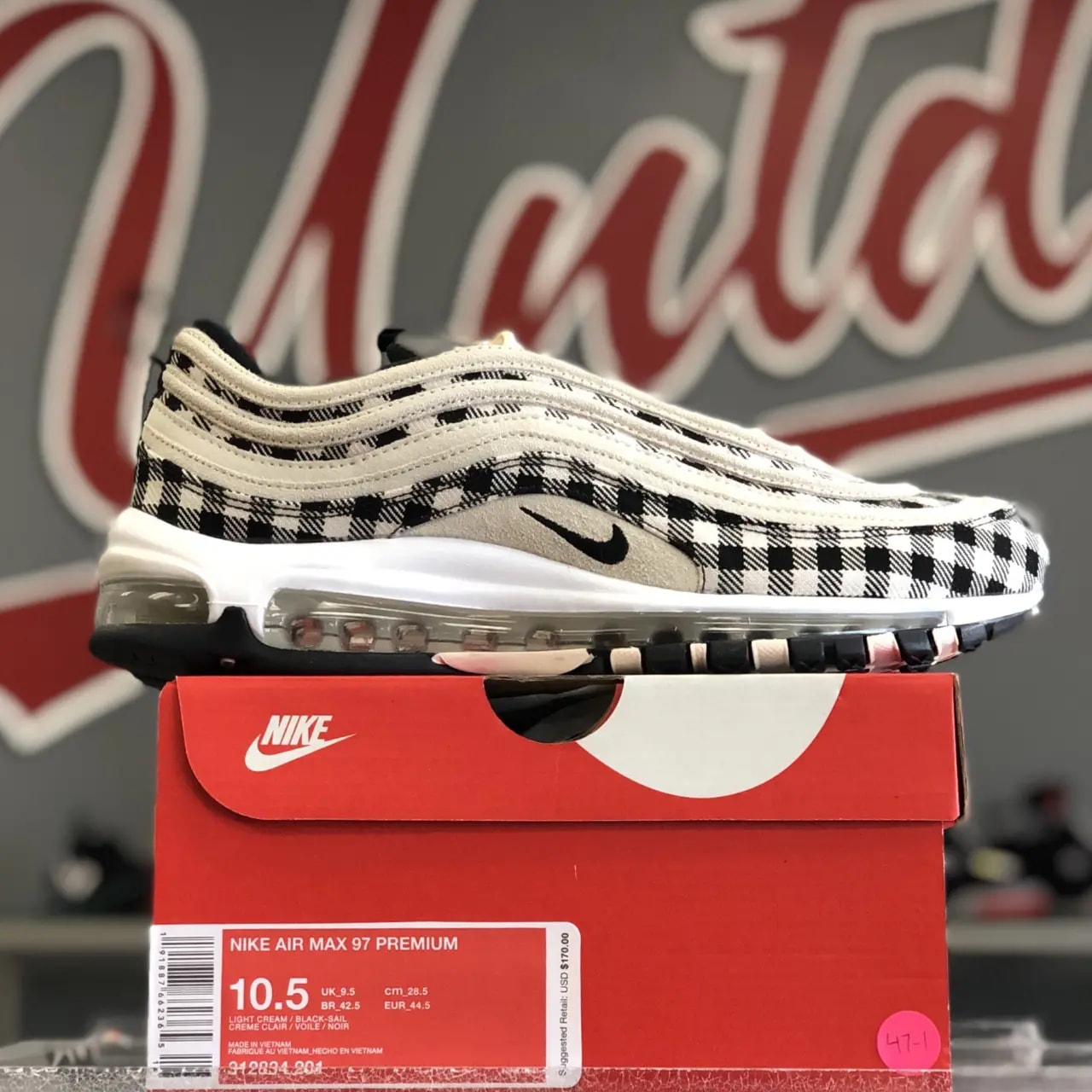 Giày Nike Air Max 97 Premium 'Flannel' 312834-201 — ảnh 5
