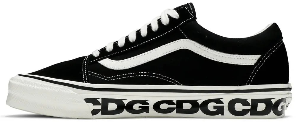Giày Vans Comme des Garçons x OG Old Skool LX 'Sidewall' VN0A4P3X60E — ảnh 2
