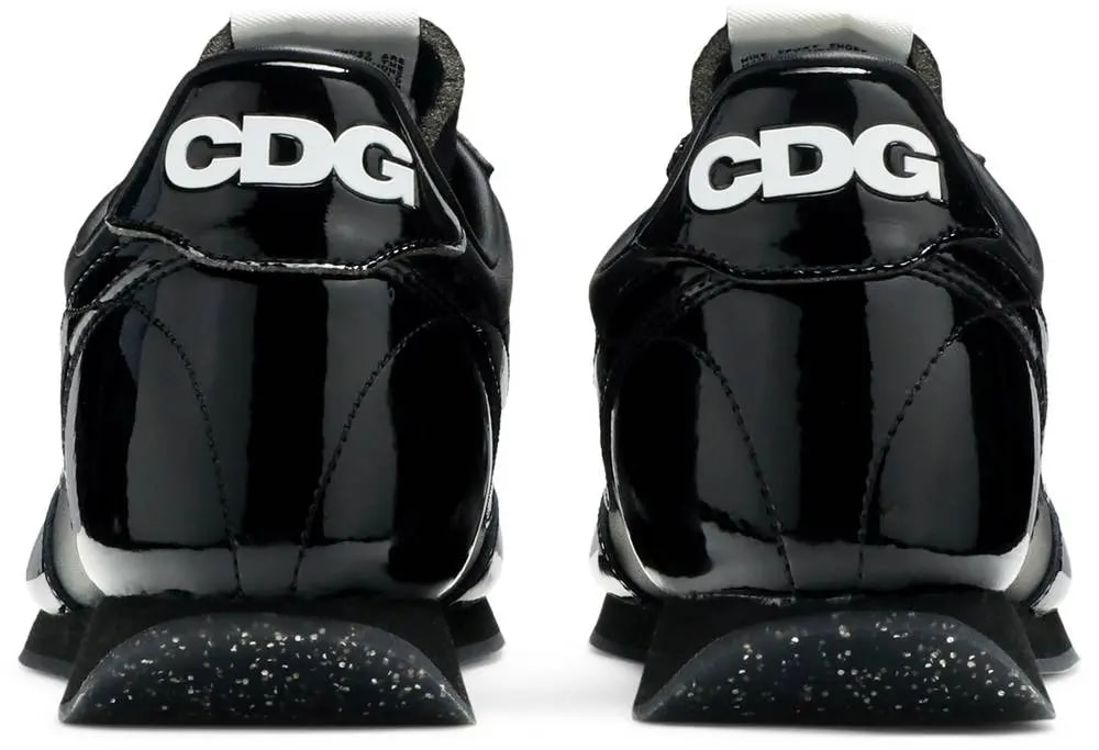 Giày Nike Comme des Garçons x Night Track 'Black' AQ3695-001 — ảnh 4