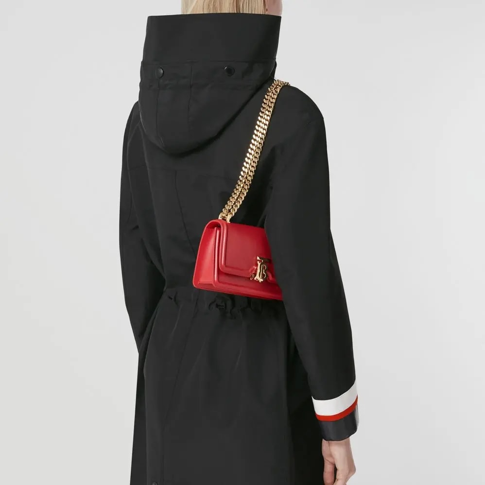 Túi Burberry Mini Leather Chain TB Bag 'Bright Red' — ảnh 3